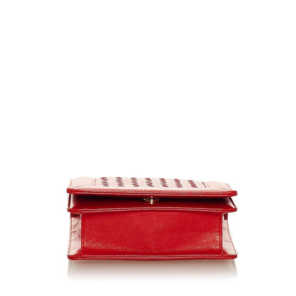 Luxury Bottega Veneta Intrecciato Leather Chain Crossbody Bag (SHG-27402)