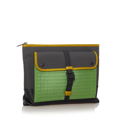 Luxury Bottega Veneta Intrecciato Leather Clutch Bag (SHG-27401)