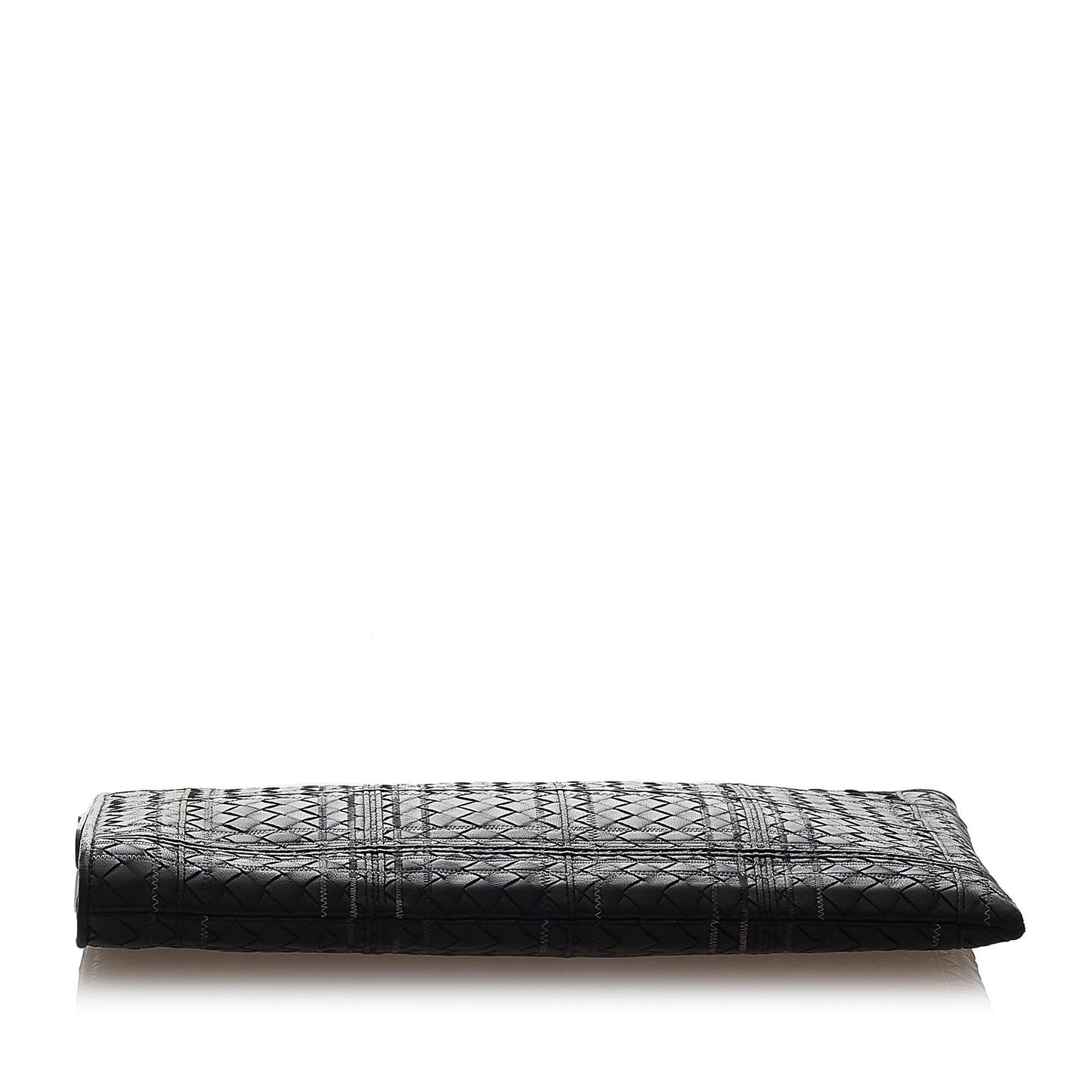 Luxury Bottega Veneta Intrecciato Leather Clutch Bag (SHG-27403)