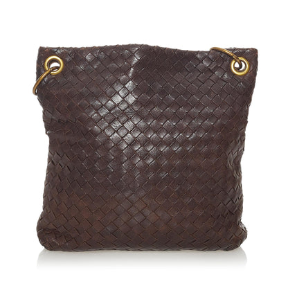 Luxury Bottega Veneta Intrecciato Leather Crossbody Bag (SHG-28131)