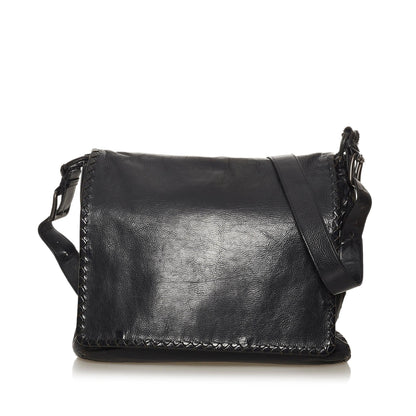 Luxury Bottega Veneta Intrecciato Leather Crossbody Bag (SHG-29264)
