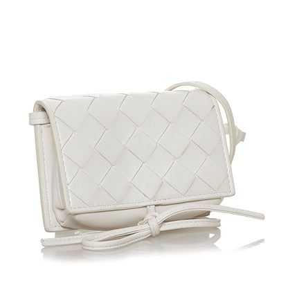 Luxury Bottega Veneta Intrecciato Leather Crossbody Bag (SHG-33431)