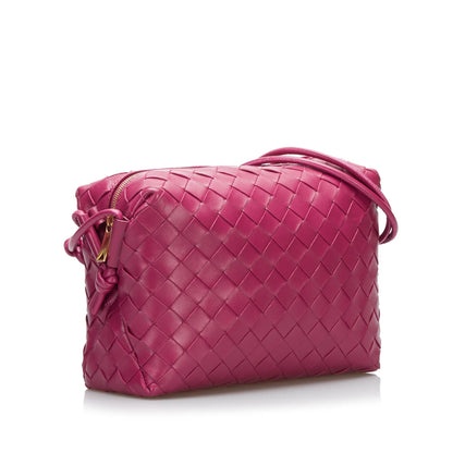 Luxury Bottega Veneta Intrecciato Leather Crossbody Bag (SHG-35219)