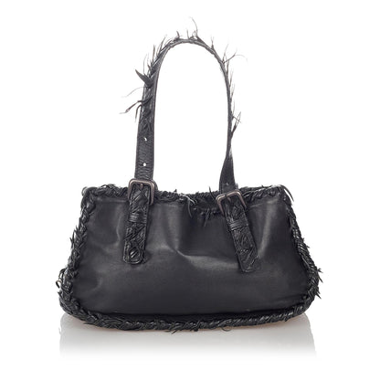 Luxury Bottega Veneta Intrecciato Leather Handbag (SHG-27217)