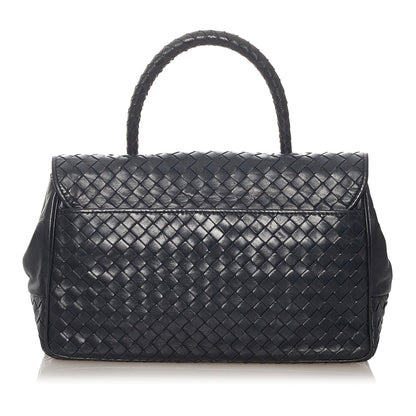 Luxury Bottega Veneta Intrecciato Leather Handbag (SHG-27385)