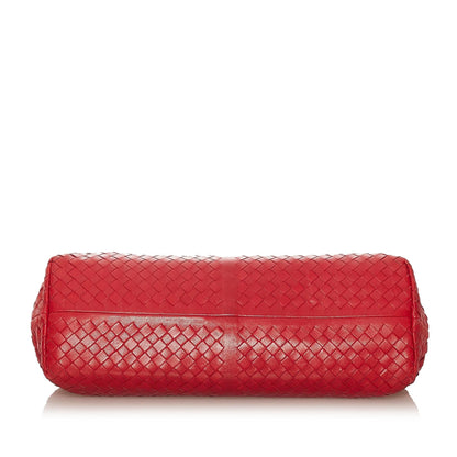 Luxury Bottega Veneta Intrecciato Leather Handbag (SHG-28134)
