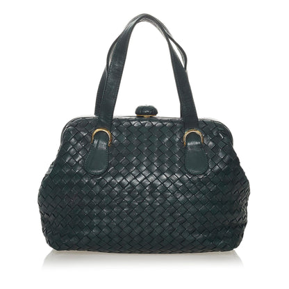 Luxury Bottega Veneta Intrecciato Leather Handbag (SHG-28135)