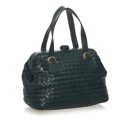 Luxury Bottega Veneta Intrecciato Leather Handbag (SHG-28135)