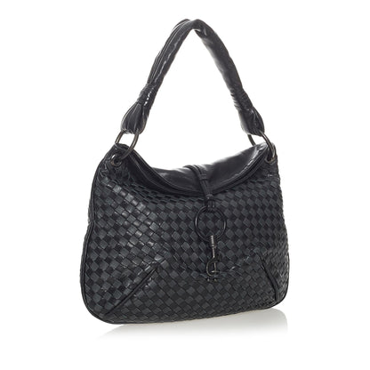 Luxury Bottega Veneta Intrecciato Leather Handbag (SHG-28139)