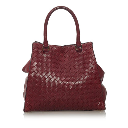 Luxury Bottega Veneta Intrecciato Leather Handbag (SHG-29242)