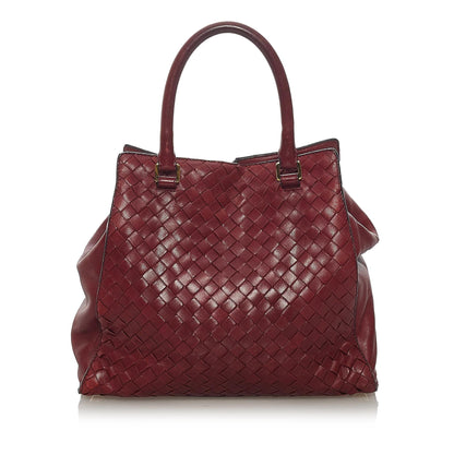 Luxury Bottega Veneta Intrecciato Leather Handbag (SHG-29242)