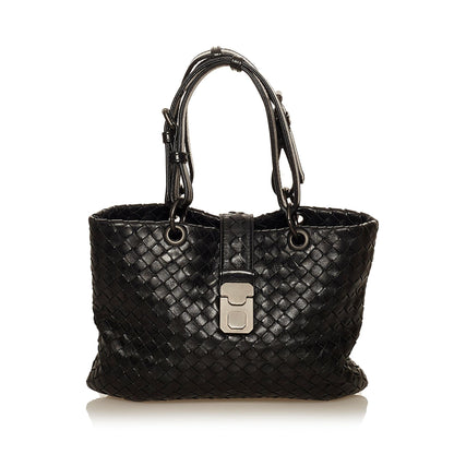 Luxury Bottega Veneta Intrecciato Leather Handbag (SHG-29480)