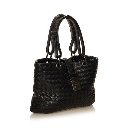 Luxury Bottega Veneta Intrecciato Leather Handbag (SHG-29480)