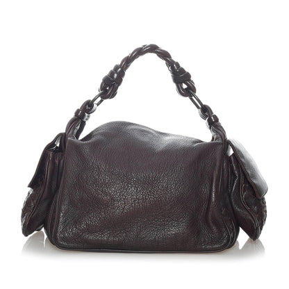 Luxury Bottega Veneta Intrecciato Leather Handbag (SHG-30753)