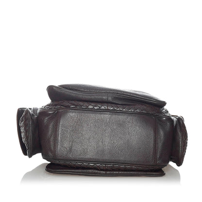 Luxury Bottega Veneta Intrecciato Leather Handbag (SHG-30753)