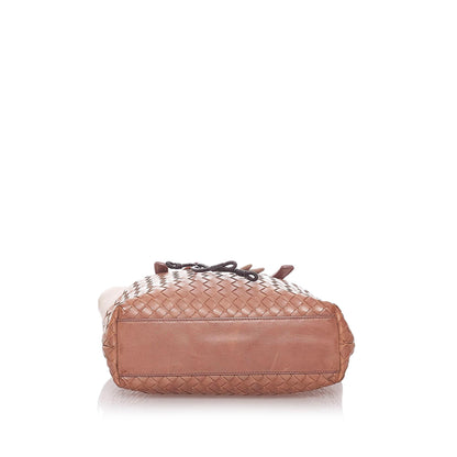 Luxury Bottega Veneta Intrecciato Leather Handbag (SHG-hCUFvY)