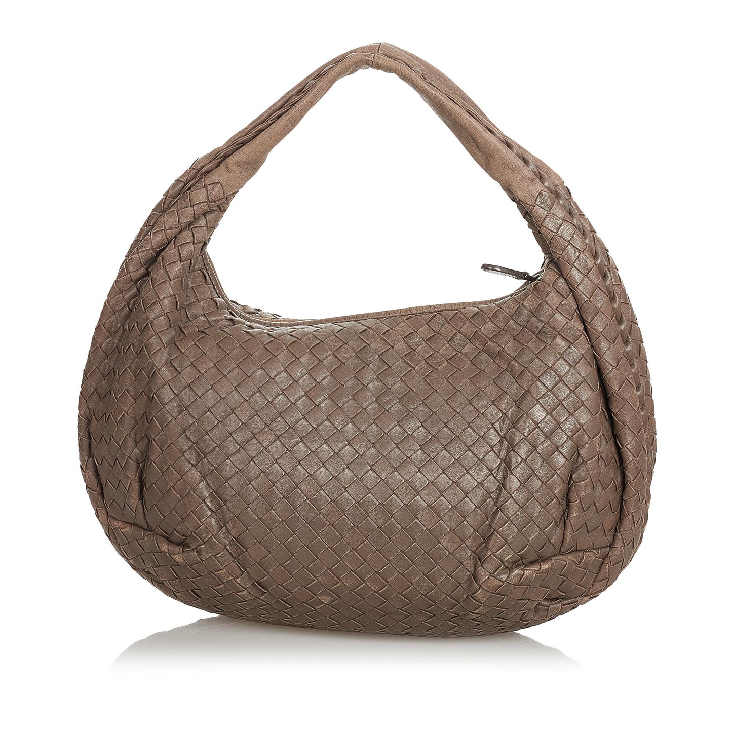 Luxury Bottega Veneta Intrecciato Leather Hobo Bag (SHG-25701)