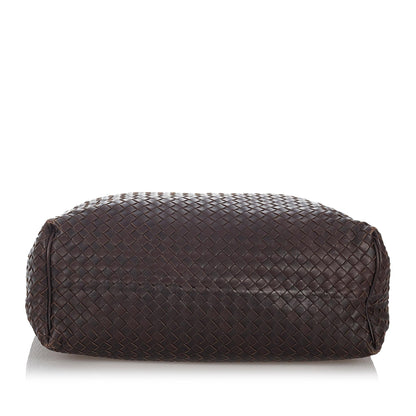 Luxury Bottega Veneta Intrecciato Leather Hobo Bag (SHG-26811)