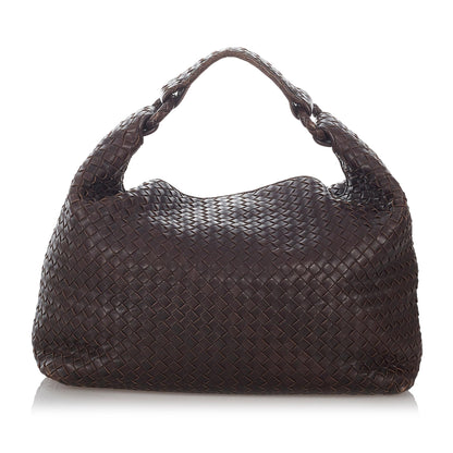 Luxury Bottega Veneta Intrecciato Leather Hobo Bag (SHG-26811)