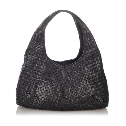 Luxury Bottega Veneta Intrecciato Leather Hobo Bag (SHG-27029)