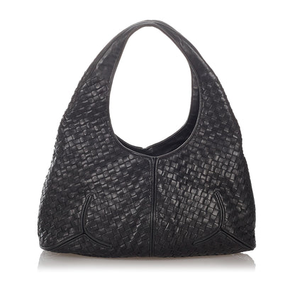 Luxury Bottega Veneta Intrecciato Leather Hobo Bag (SHG-27029)