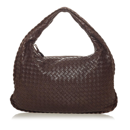 Luxury Bottega Veneta Intrecciato Leather Hobo Bag (SHG-27381)
