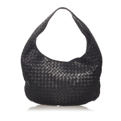 Luxury Bottega Veneta Intrecciato Leather Hobo Bag (SHG-27383)