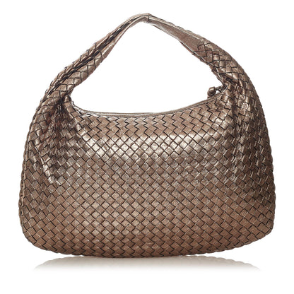 Luxury Bottega Veneta Intrecciato Leather Hobo Bag (SHG-27442)