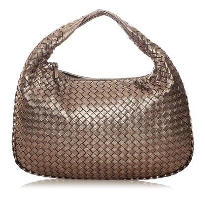 Luxury Bottega Veneta Intrecciato Leather Hobo Bag (SHG-27442)