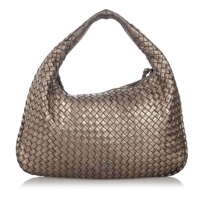 Luxury Bottega Veneta Intrecciato Leather Hobo Bag (SHG-34054)