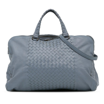 Luxury Bottega Veneta Intrecciato Leather Satchel (SHG-KnJaAO)