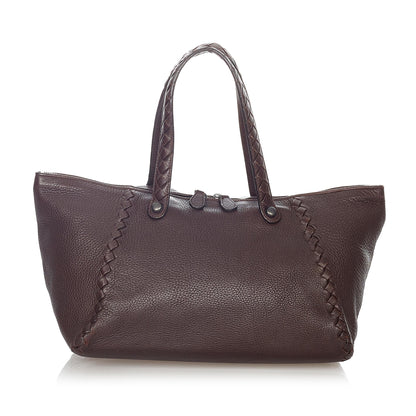 Luxury Bottega Veneta Intrecciato Leather Shoulder Bag (SHG-23574)