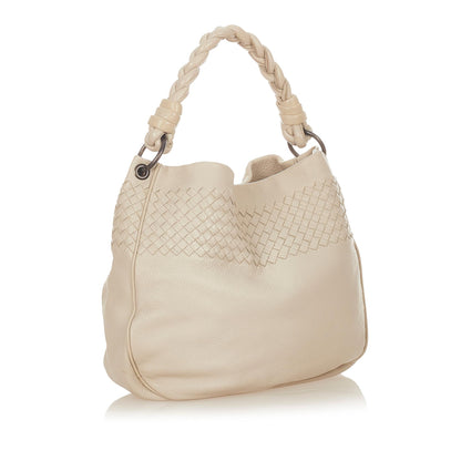 Luxury Bottega Veneta Intrecciato Leather Shoulder Bag (SHG-24587)