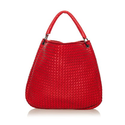 Luxury Bottega Veneta Intrecciato Leather Shoulder Bag (SHG-27783)