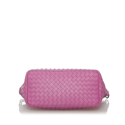 Luxury Bottega Veneta Intrecciato Leather Shoulder Bag (SHG-27905)