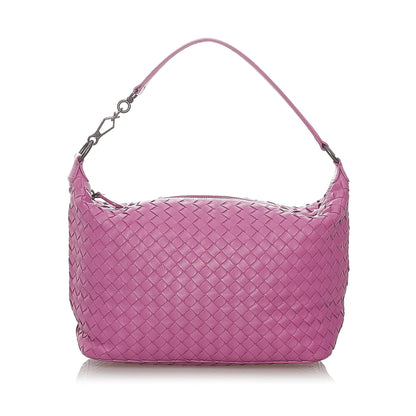 Luxury Bottega Veneta Intrecciato Leather Shoulder Bag (SHG-27905)
