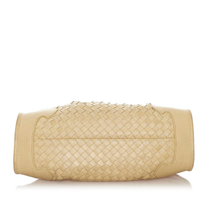 Luxury Bottega Veneta Intrecciato Leather Shoulder Bag (SHG-28138)