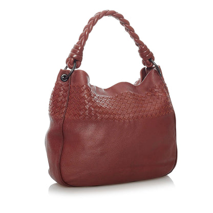 Luxury Bottega Veneta Intrecciato Leather Shoulder Bag (SHG-29867)