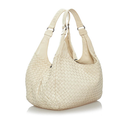 Luxury Bottega Veneta Intrecciato Leather Shoulder Bag (SHG-29946)