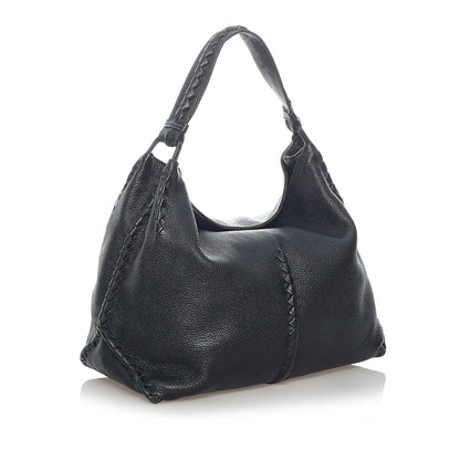 Luxury Bottega Veneta Intrecciato Leather Shoulder Bag (SHG-31357)