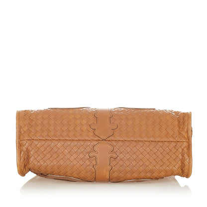 Luxury Bottega Veneta Intrecciato Leather Shoulder Bag (SHG-36212)