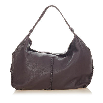 Luxury Bottega Veneta Intrecciato Leather Shoulder Bag (SHG-36215)