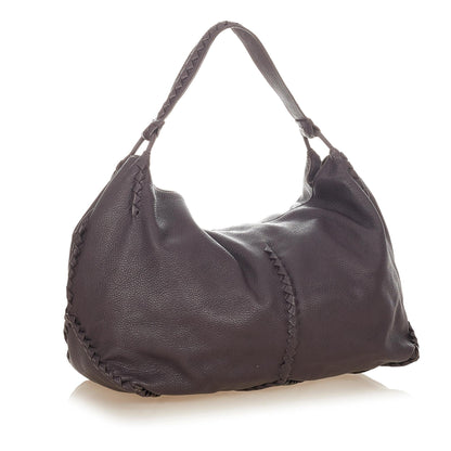 Luxury Bottega Veneta Intrecciato Leather Shoulder Bag (SHG-36215)