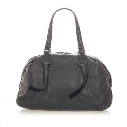 Luxury Bottega Veneta Intrecciato Leather Shoulder Bag (SHG-36216)