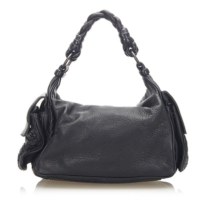 Luxury Bottega Veneta Intrecciato Leather Shoulder Bag (SHG-36583)