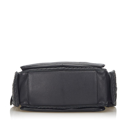 Luxury Bottega Veneta Intrecciato Leather Shoulder Bag (SHG-36583)