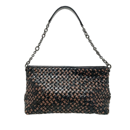 Luxury Bottega Veneta Intrecciato Leather Shoulder Bag (SHG-9OKAXm)