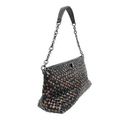 Luxury Bottega Veneta Intrecciato Leather Shoulder Bag (SHG-9OKAXm)