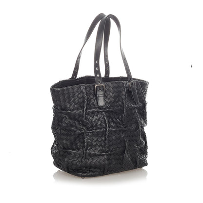Luxury Bottega Veneta Intrecciato Leather Tote Bag (SHG-23505)
