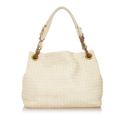 Luxury Bottega Veneta Intrecciato Leather Tote Bag (SHG-28129)
